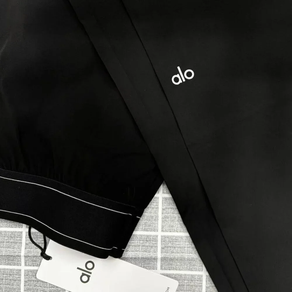 👟ALO Yoga Yoga Trousers Black 30-inch Length Unisex🖤Regular Size